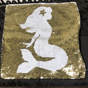 Mermaid Sequin Pillow Cover